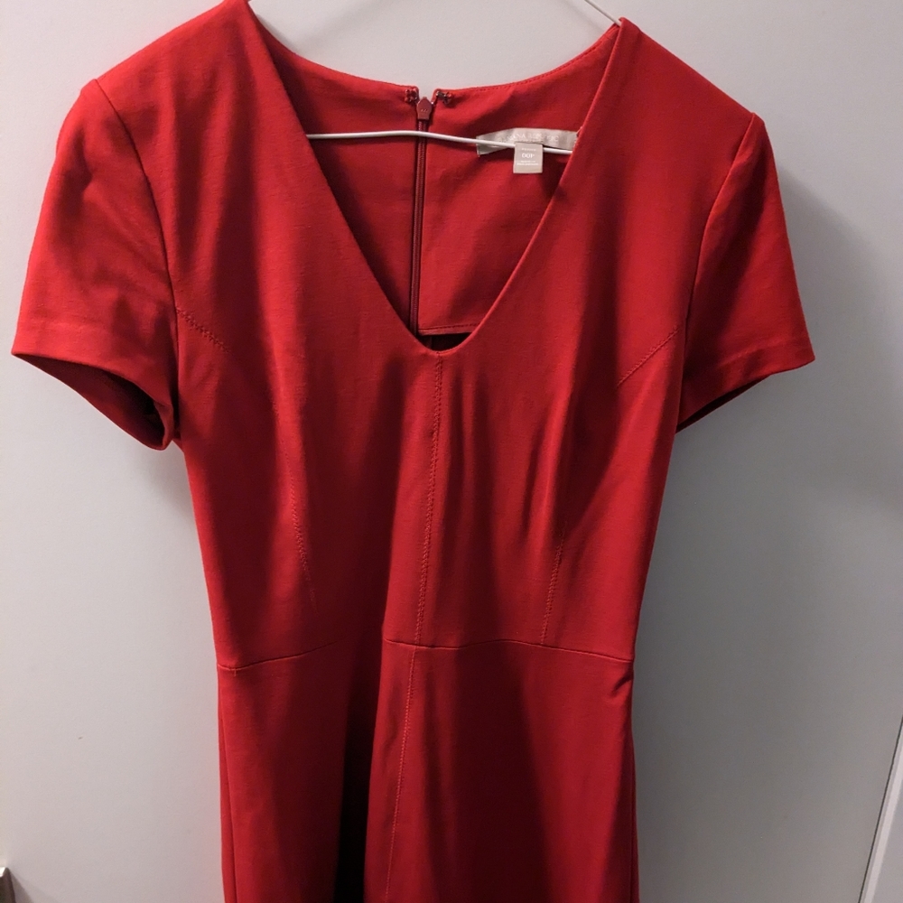 Banana Republic Dress - Fit and Flare, Lots of Stretch, size 00P